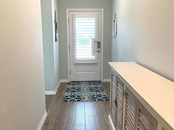 Hallway to front door 