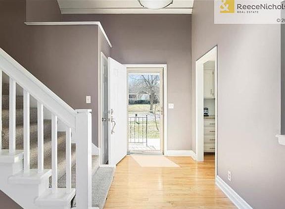 An open two-story entry welcomes you into this move-in ready home.