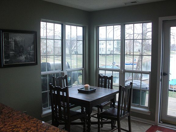 Dining Room with lake views!
