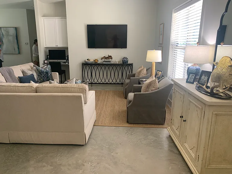 den/office area