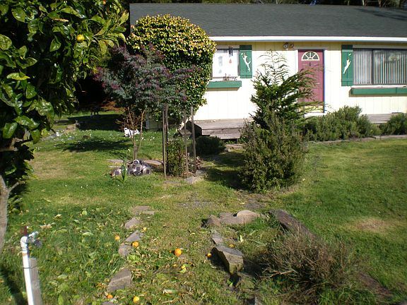 west face of home