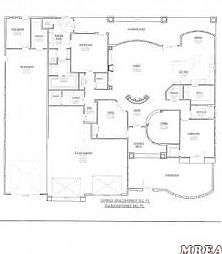 Floor plan - 2869 sf