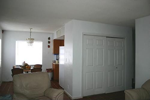 One Bedroom unit living room