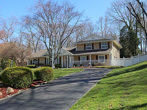 long circular driveway