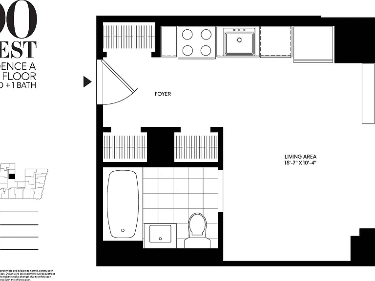 90 West St #20A — Photo 2