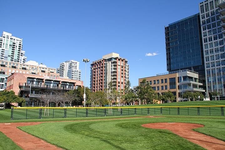 Diamond Terrace as seen from Petco Park's Park In The Park... a public park open daily except on event days.