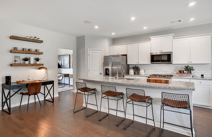 Open Kitchen with Large Island