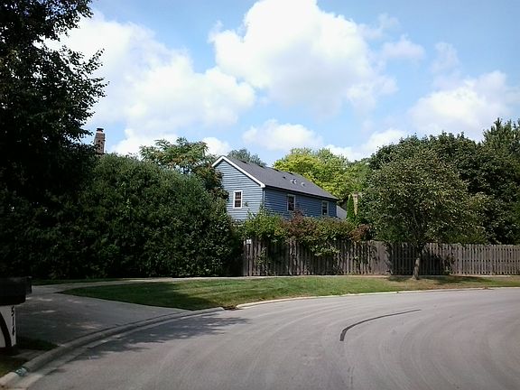 view from Silver Maple Court