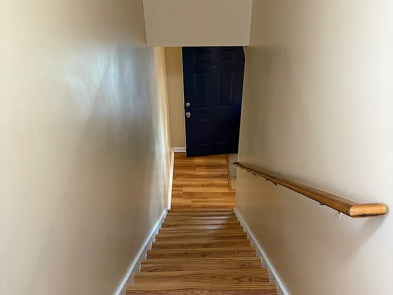 view from the top of the steps