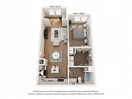 Floor plan A1F