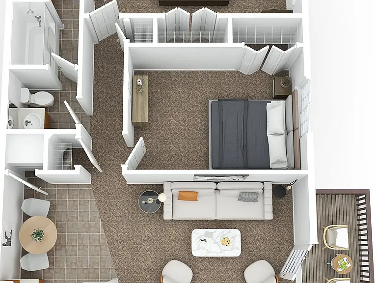 2 Bedroom Deluxe with Balcony 2 Bedroom Deluxe with Balcony