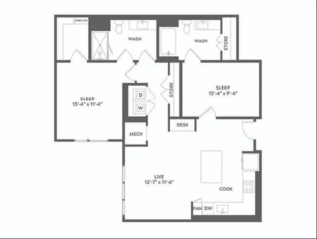 Floor plan C5a