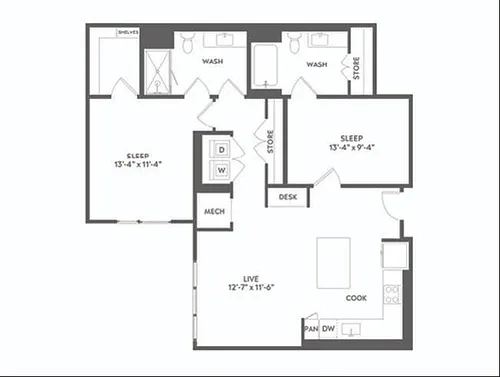 Floor plan C5a