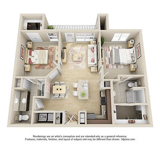Floor plan B2