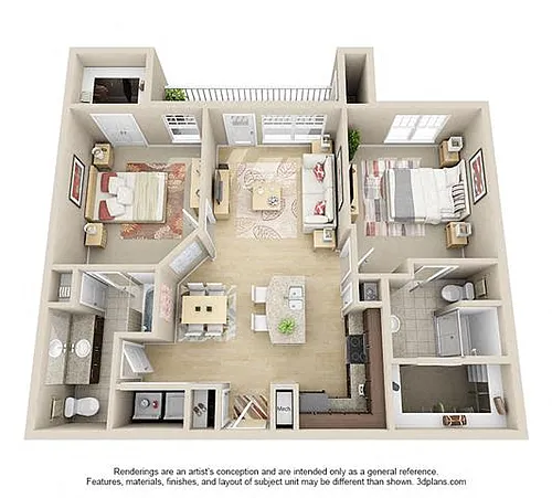 Floor plan B2