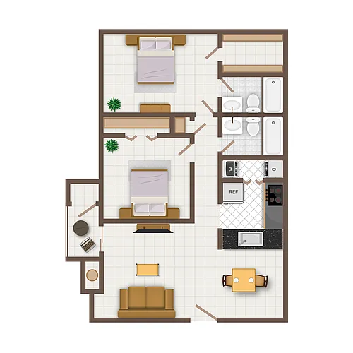 Floor plan B1P
