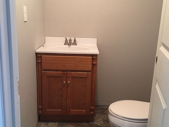 Upstairs new 1/2 bath