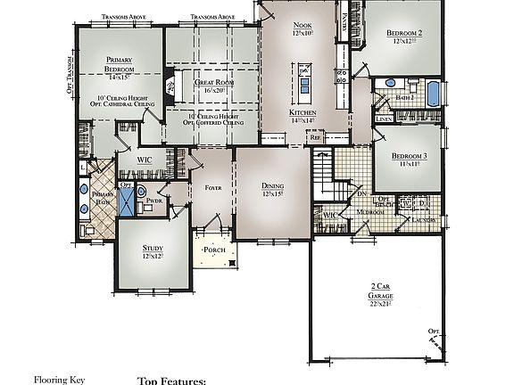 Lincoln Ranch Floor Plan