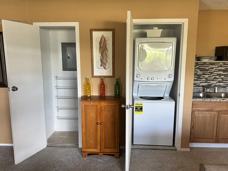 Pantry and Washer/Dryer