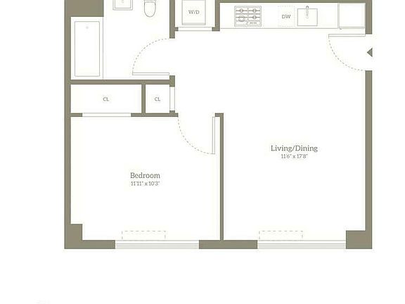 2nd image of 445 W 35th St APT 10C