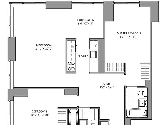 2nd image of 211 N End Ave APT 6C