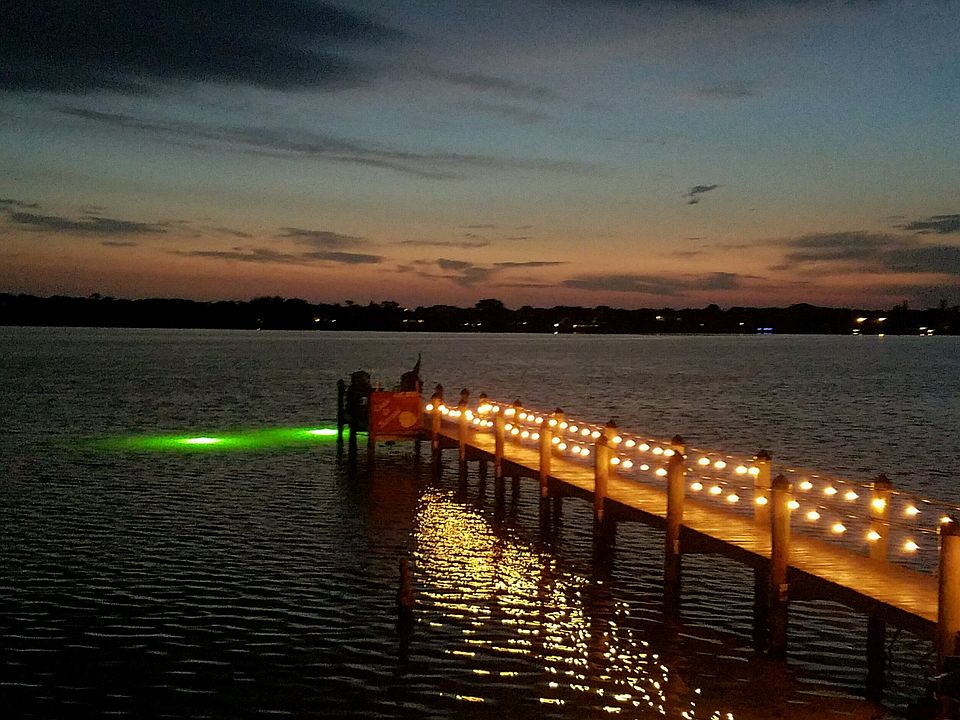 View of Dock Fishing Lights