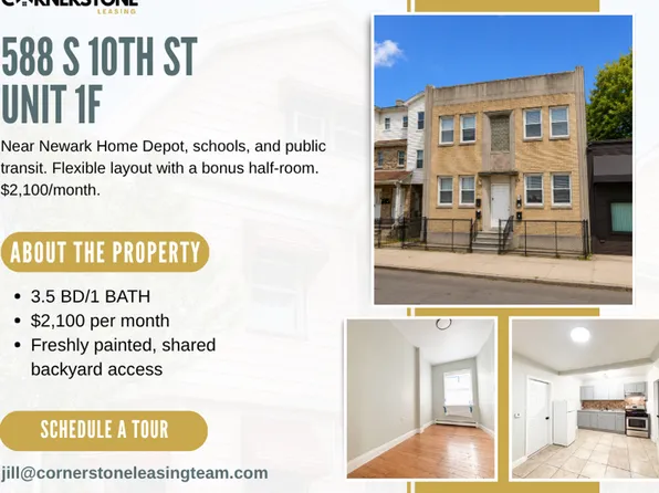 588 S 10, 588 S 10th St #1F, Newark, NJ 07103