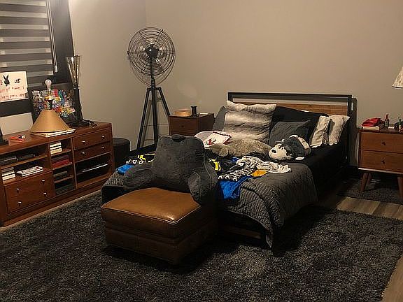 Basement bedroom 