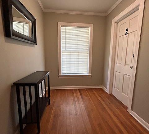 Upstairs landing and #2 front door