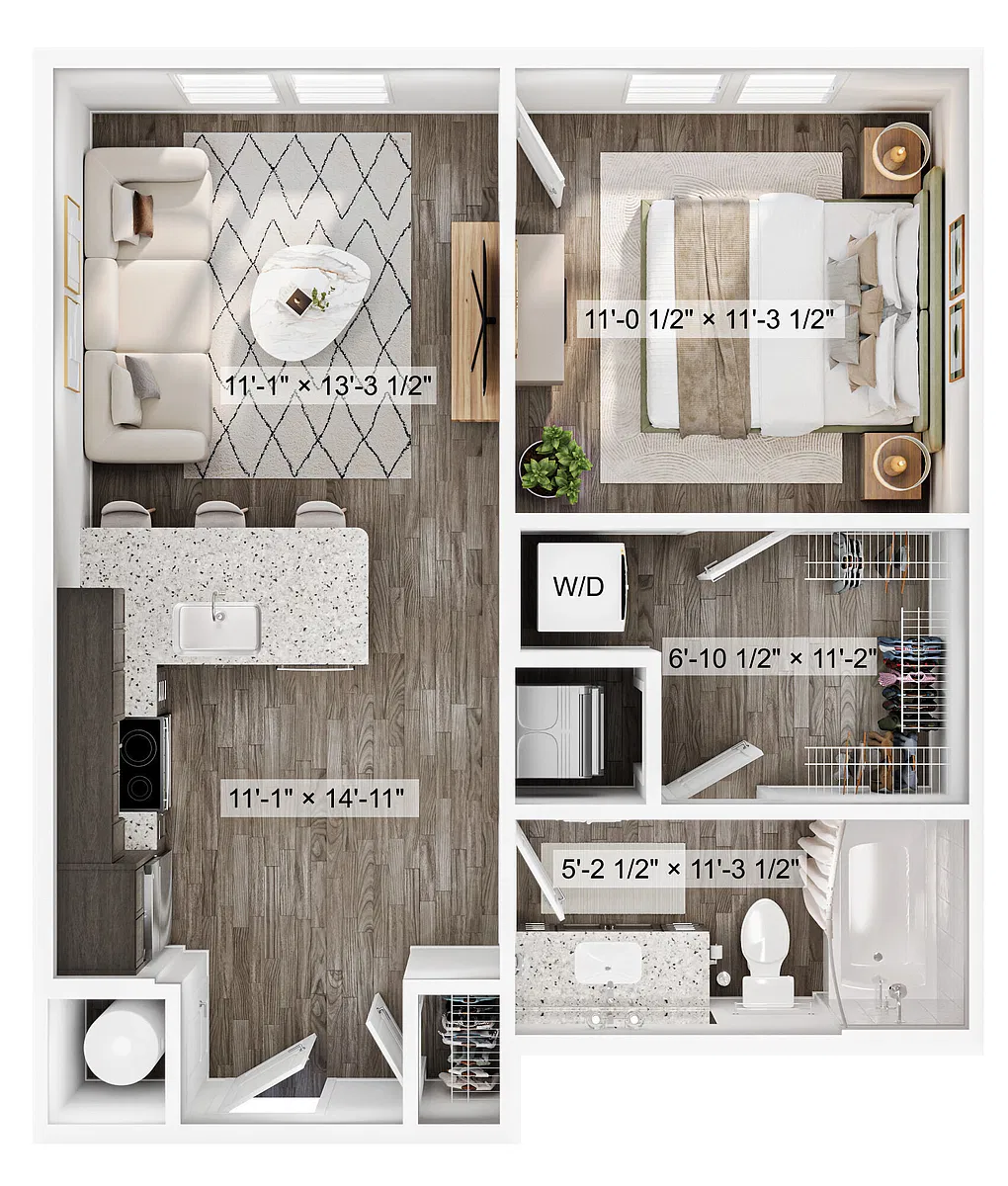 Floor plan The Prism