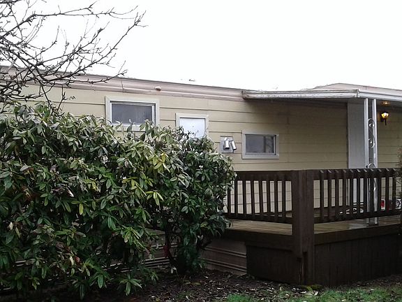 Side view with porch