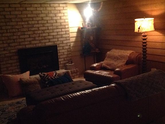 Basement family room