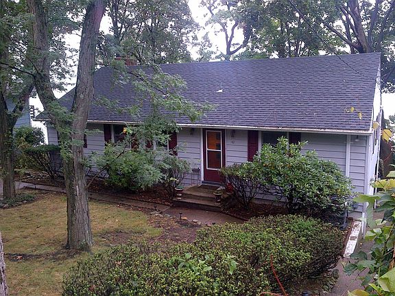 Back of house facing north