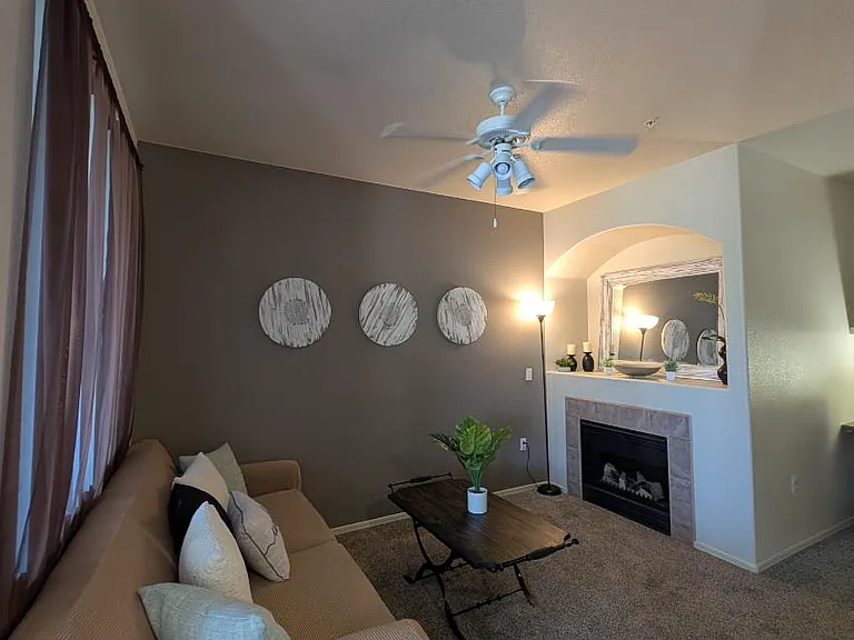 1 bedroom living room