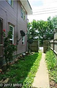 Walkway & Garden Area