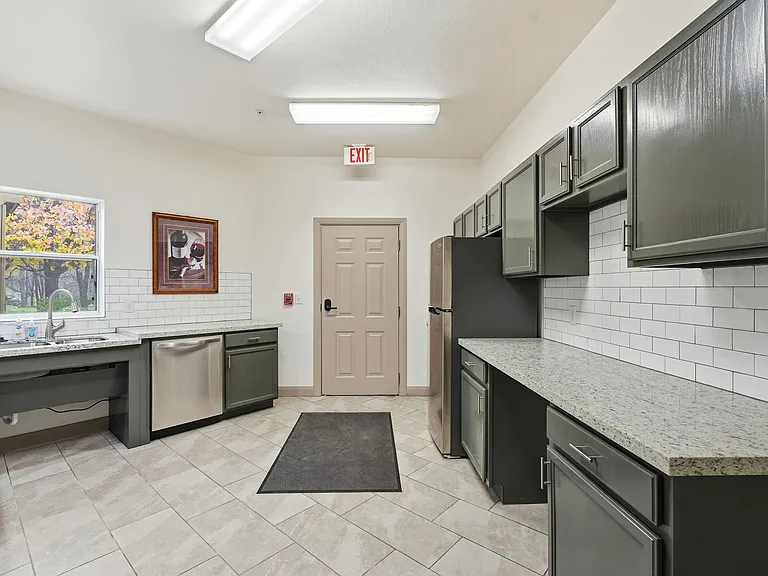 Community room kitchen