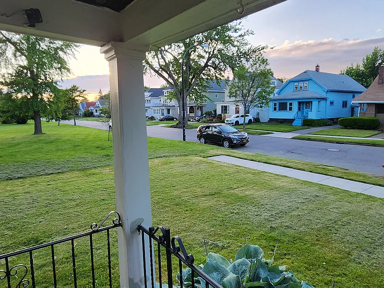 Corner of the house plot
