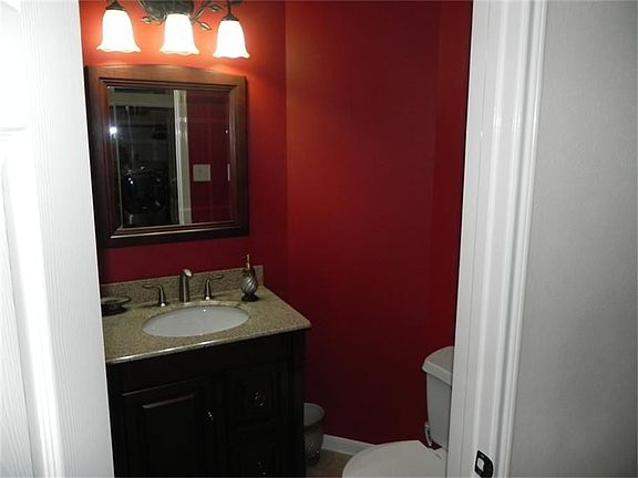 Half bath downstairs.