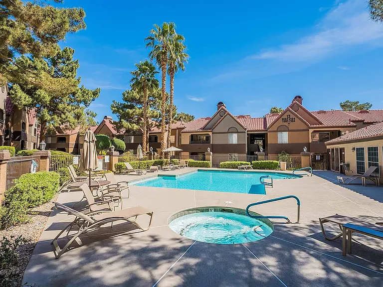 There are 3 pools and jacuzzi's throughout the property for your use