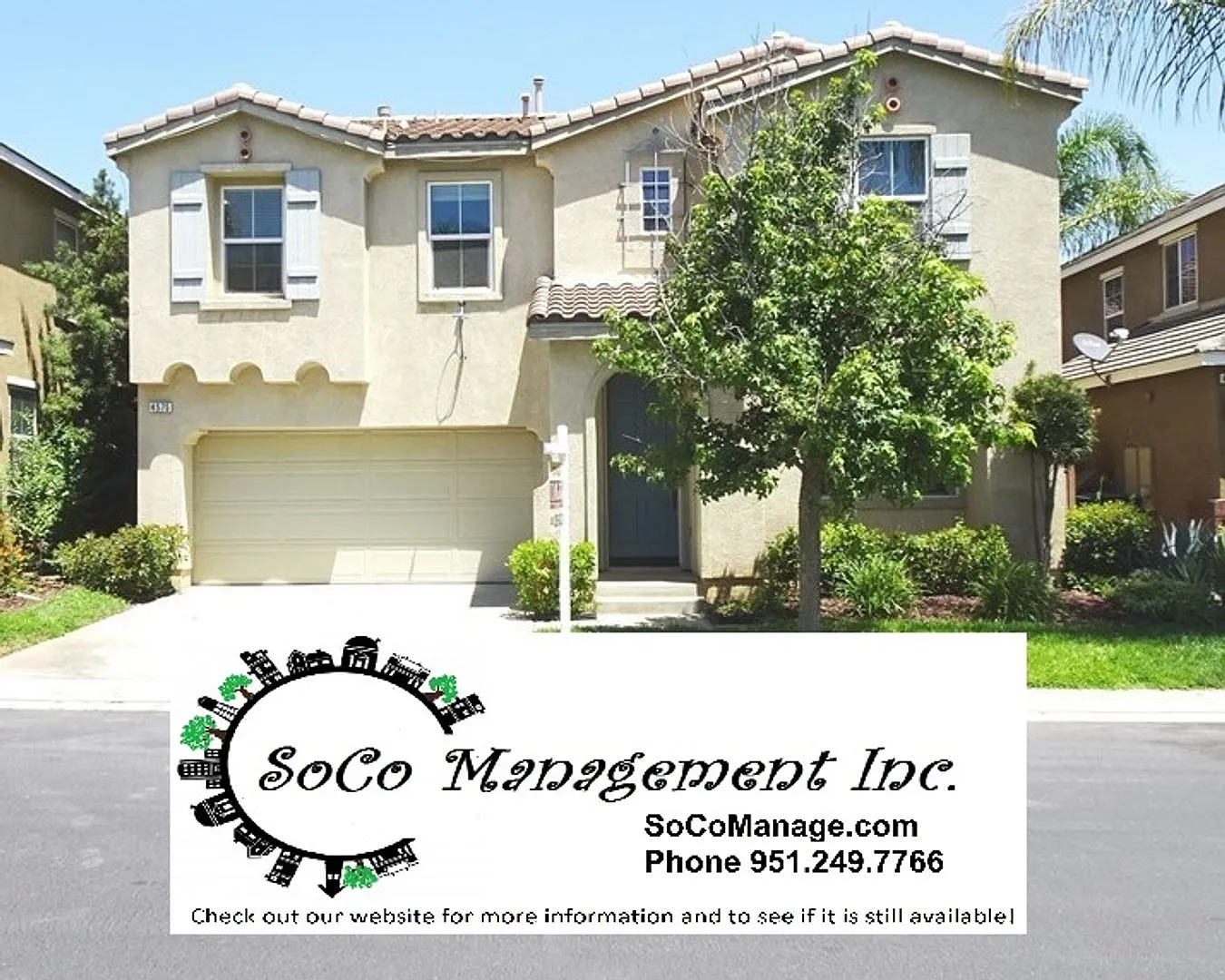Perfect 4 Bedroom / 2.5 Bathroom Riverside Home in Gated Community near 60/215/91 — Photo 1