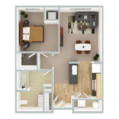 Floor plan Merriam Park B