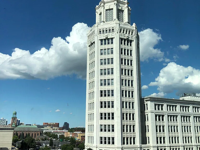 View out the front