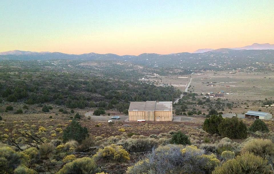 Sunrise (6am) view from the back of our house.