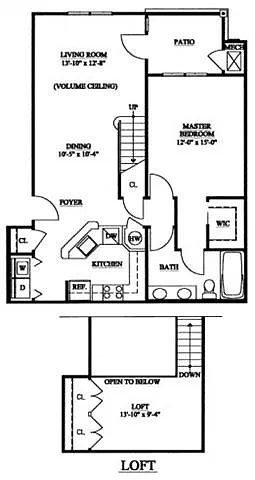 Floor plan The Hawthorne