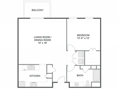 Floor plan San Antonio