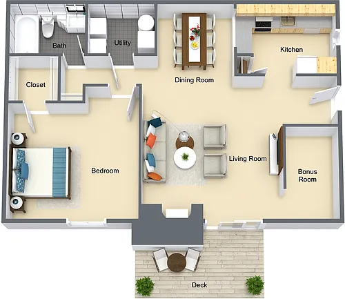 Floor plan Marina