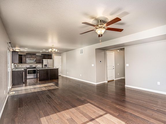 View of Living room and kitchen. All open concept