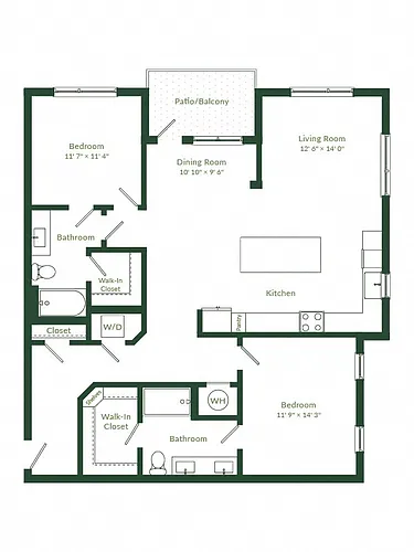 Floor plan B2-M1