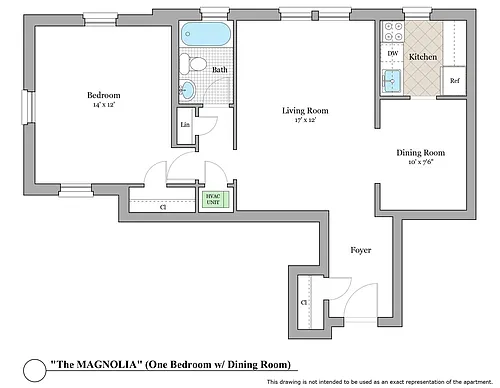 Floor plan Magnolia