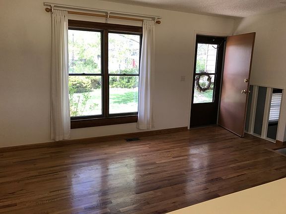 Living room and front door
